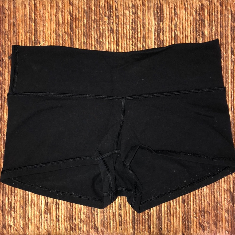 LULULEMON plain black spandex